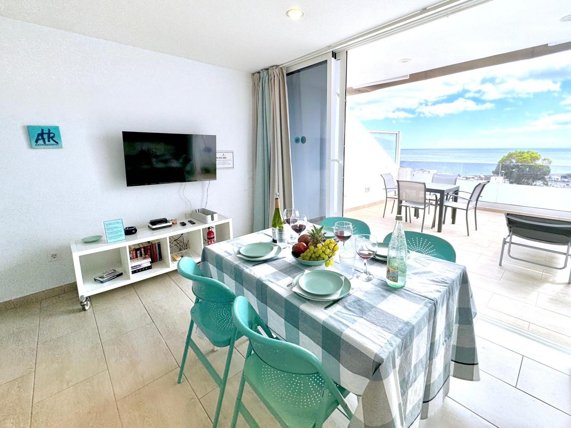 Arthouse Sea View - Acquamarina E Zaffiro Villa Puerto del Carmen  Dış mekan fotoğraf